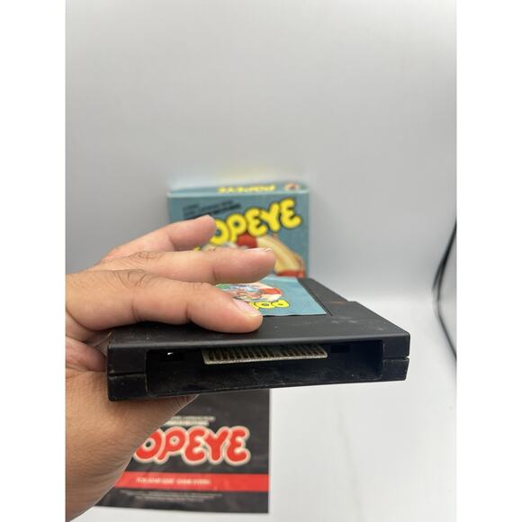 Popeye Game (Atari 5200, 1983) CIB Complete In Box Excellent - Picture 12 of 16